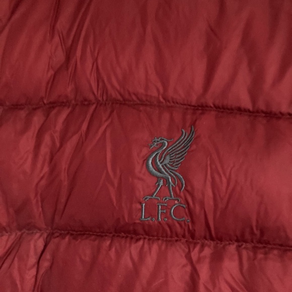 LFC Liverpool Football Club men’s Goose down puffer vest - Picture 2 of 8